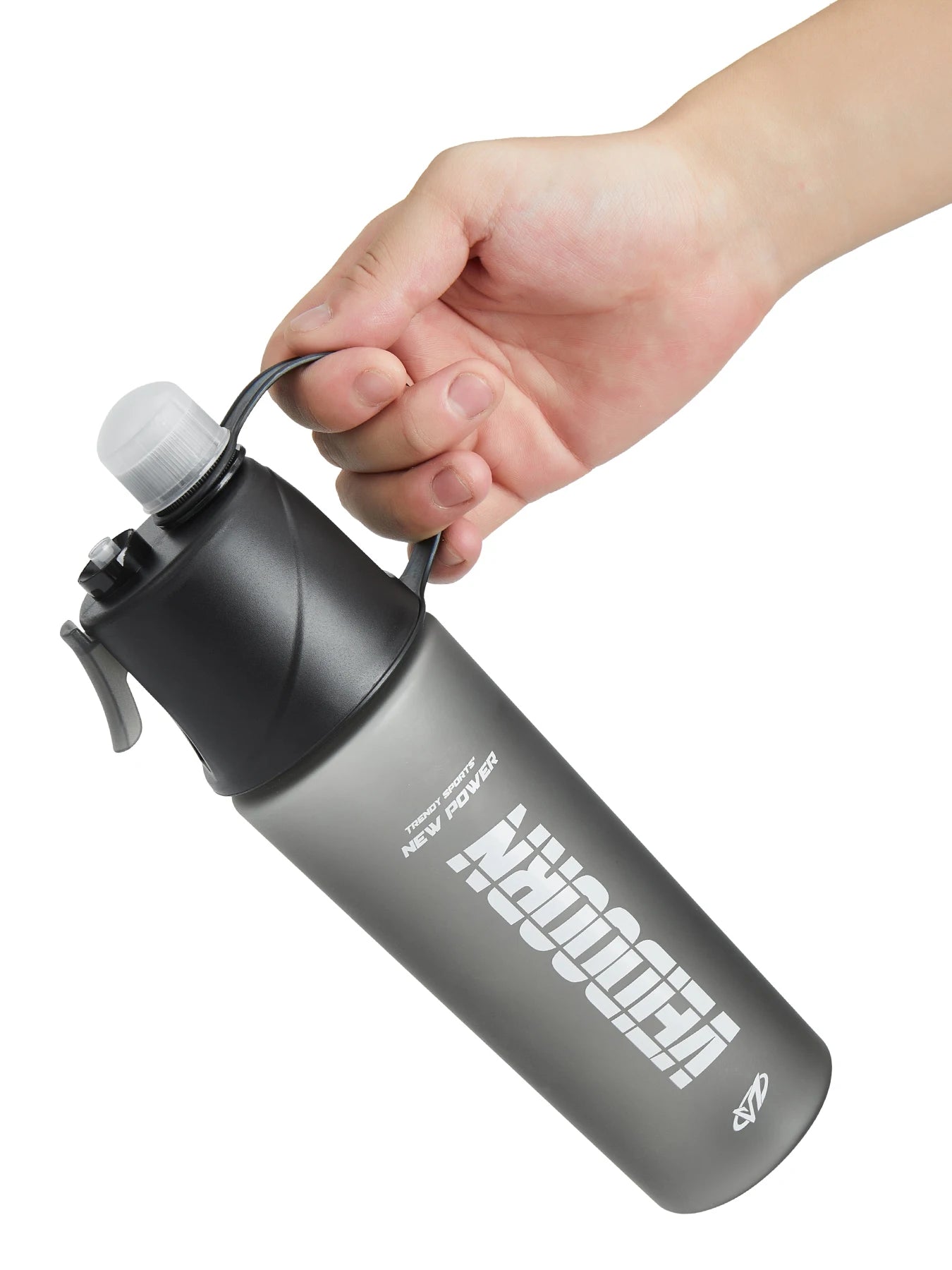 New Sports Water Bottle with Fine Mist Spray Leak-Proof Design Ideal for Cycling Running Gym BPA Free Portable Sports Kettle