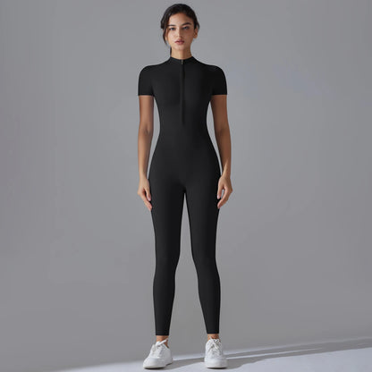 “Flexoora Women’s Quick‑Dry Breathable Fitness Bodysuit”