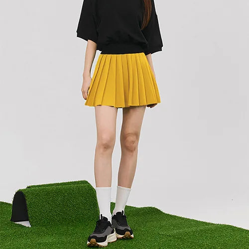 “Flexoora Women’s Quick‑Dry Polo & Pleated Skort Tennis Set”