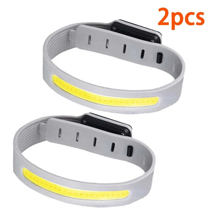 “Flexoora USB Rechargeable Running Light – Gym Fitness Body Night & Outdoor Visibility”