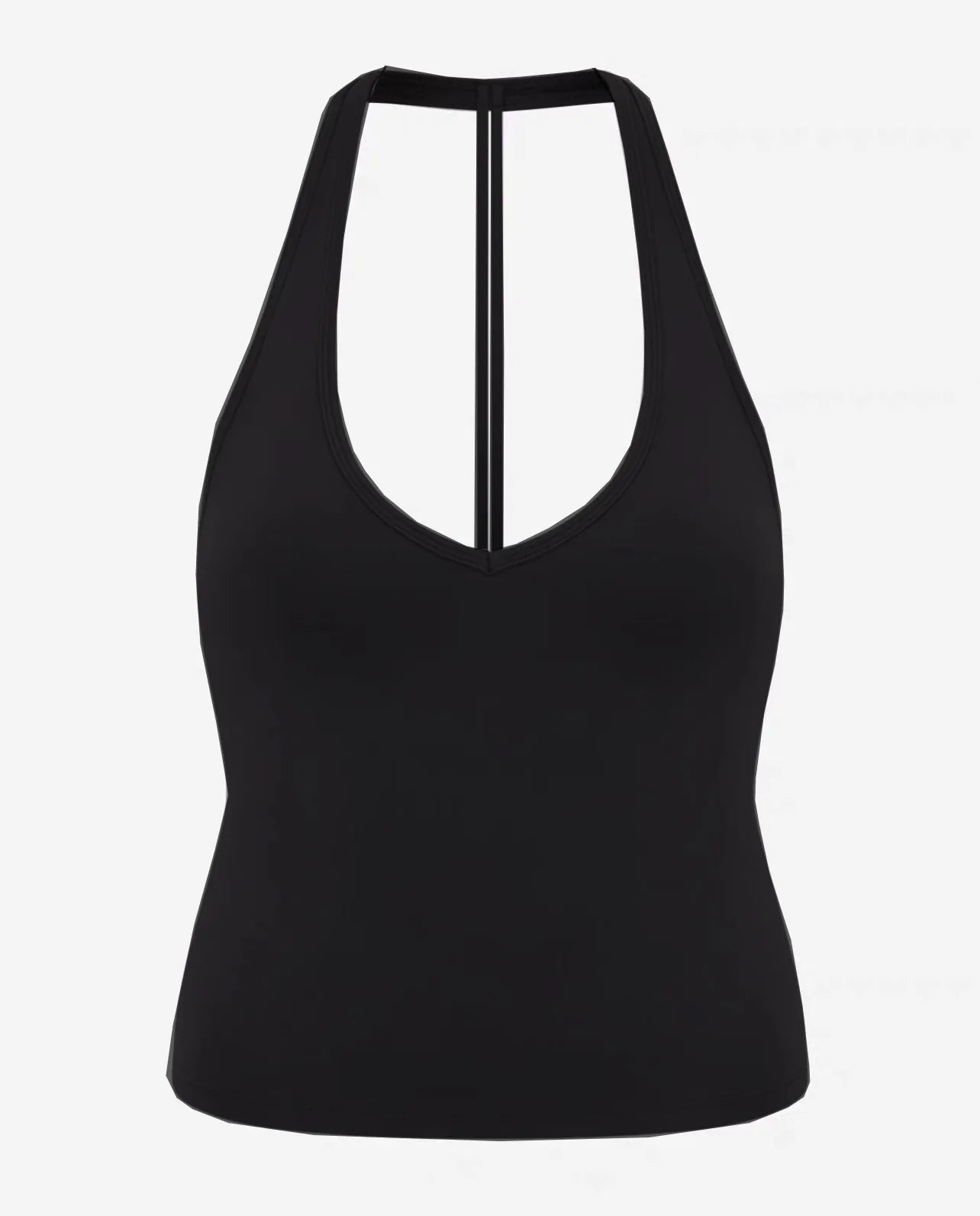 “Flexoora Women’s Halter Vest with Chest‑Pad – Gym & Yoga”