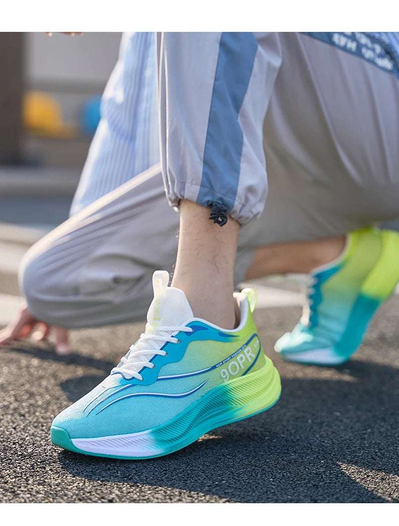 Men's new sports shoes four season casual fashion comfortable versatile wear-resistant thick soled running leisure sports shoes