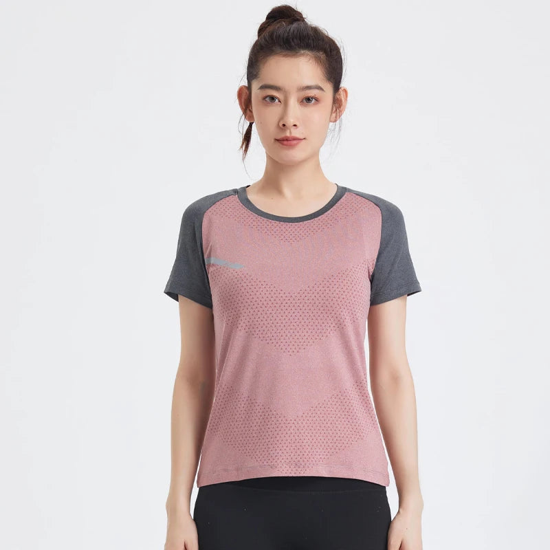 “Flexoora Women’s Quick‑Dry Yoga & Gym Tee”