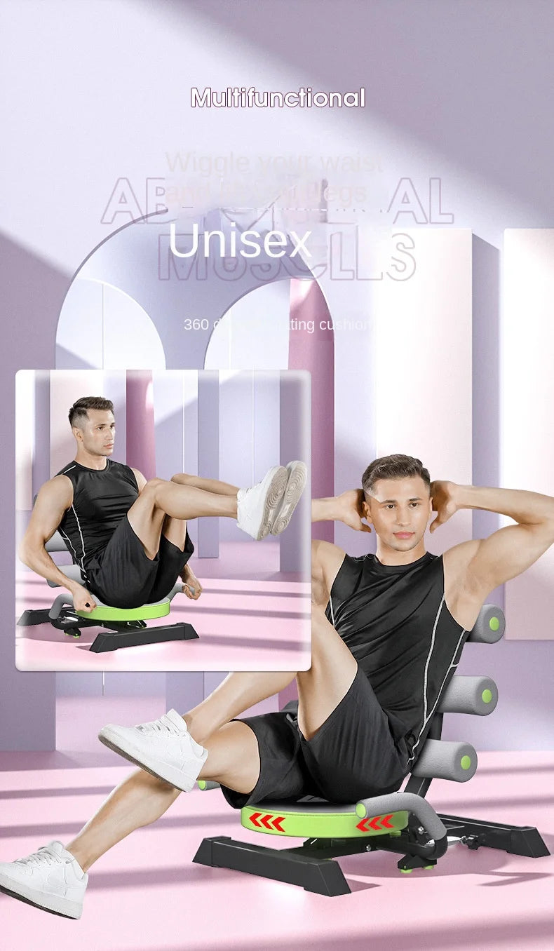 “Flexoora Sit‑Up Auxiliary Fitness Equipment – Gym Fitness Body Indoor Abdominal Trainer”