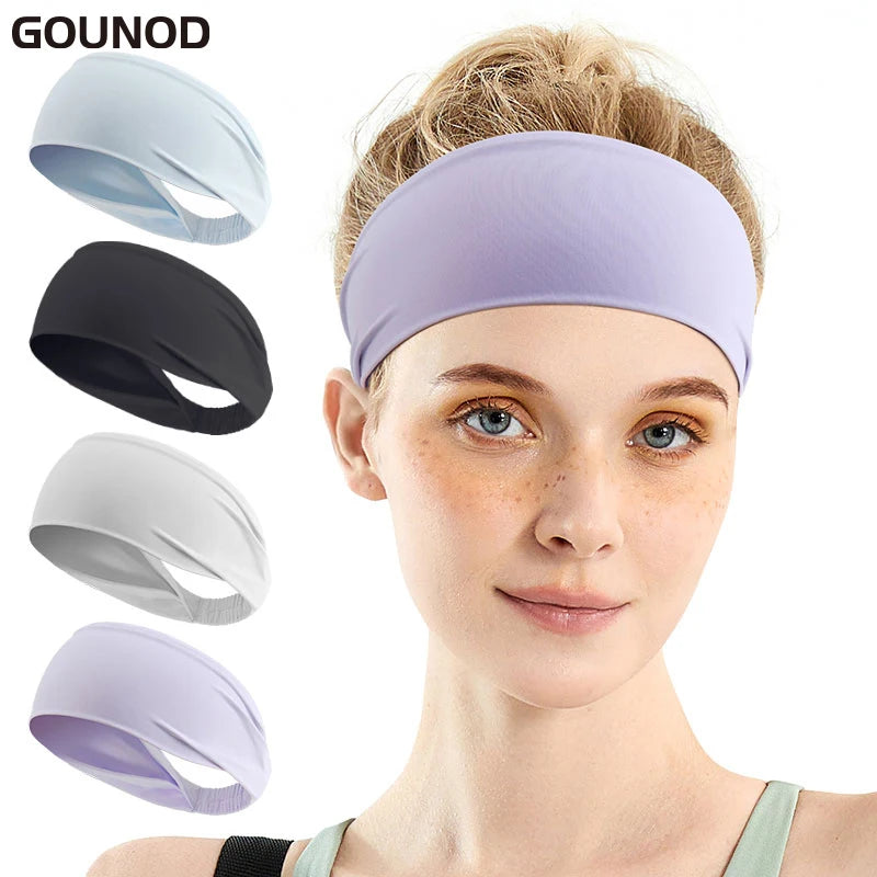 “Flexoora Sweat‑Absorbing Sports Headband – Gym Fitness Body 1/4/6‑Pack”
