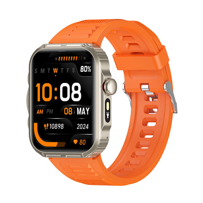 HDT11 Ultra Smart Fitness Watch with Bluetooth Calling Health Management Sleep Monitoring Multiple Sports Modes Water Resistant