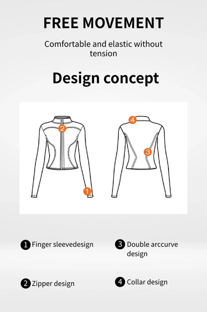 “Flexoora Women’s Breathable Quick‑Dry Full‑Sleeve Training Top”