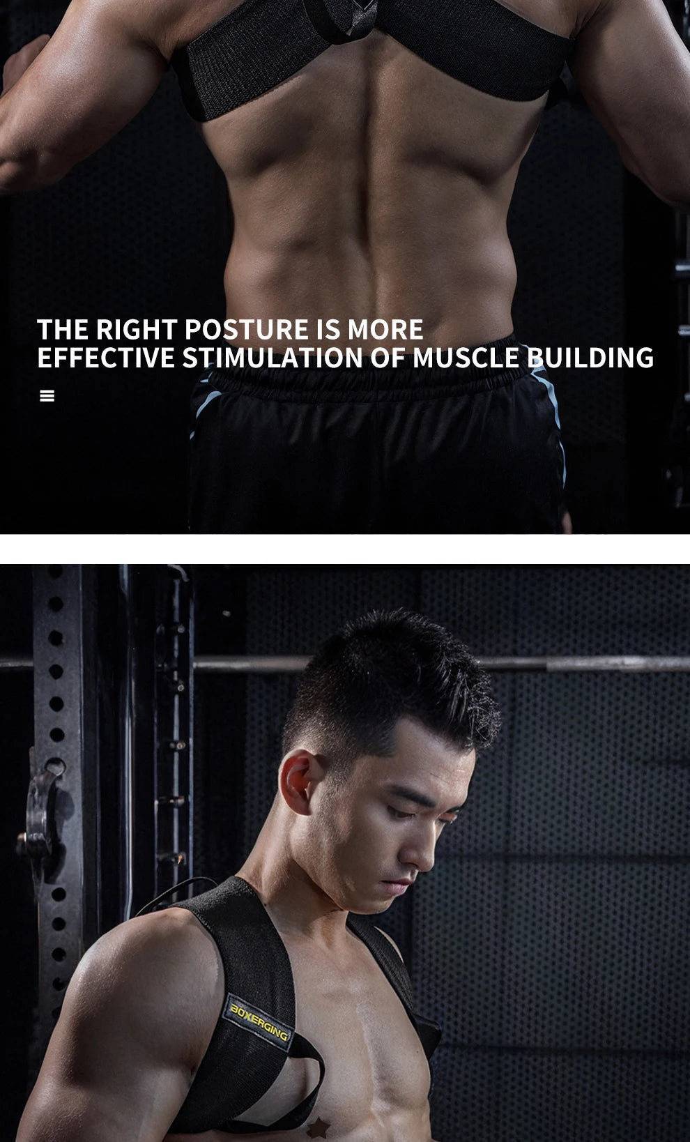 “Flexoora Adjustable Posture Corrector Belt – Gym Fitness Body Back & Shoulder Support”