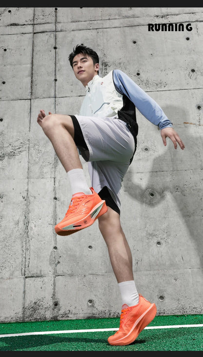 Running Shoes Carbon Board Speciality Marathon Men Sports Breathable Lightweight Women's Comfortable Athletic Nonskid Sneakers