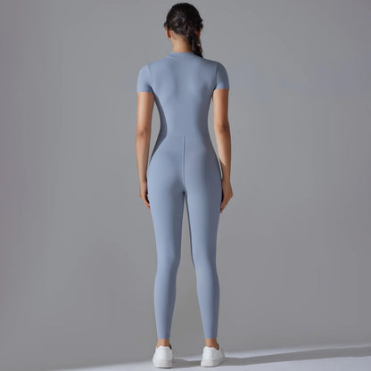 “Flexoora Women’s Quick‑Dry Breathable Fitness Bodysuit”