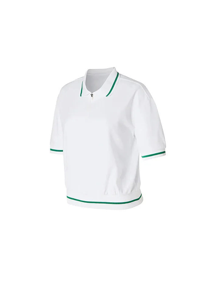 “Flexoora Women’s Quick‑Dry Polo & Pleated Skort Tennis Set”