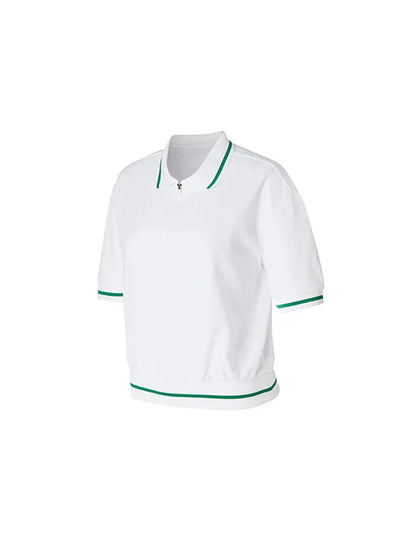 “Flexoora Women’s Quick‑Dry Polo & Pleated Skort Tennis Set”