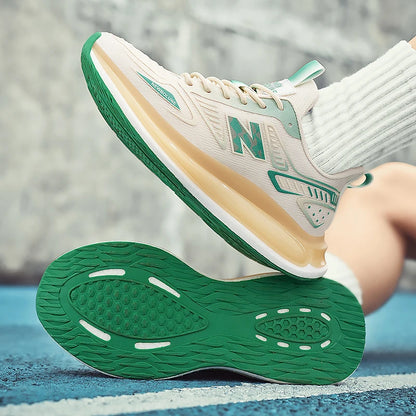 Sports Shoes for Men Mesh Breathable Comfortable Outdoor Sports Trendy Lace-up Sneakers 2025 New Casual Running Shoes for Man