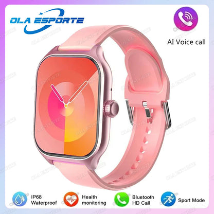 2025 New Smart Watch Men Women Gift Full Touch Screen Digital Sport Fitness Message Watches Bluetooth Call Smartwatch Wristwatch