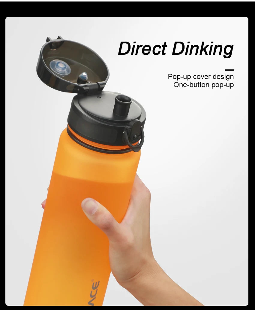 Brand BPA Free Leak Proof Sports Travel Water Bottle High Quality Tour Hiking Portable My Favorite Protein Shaker Drink Bottles