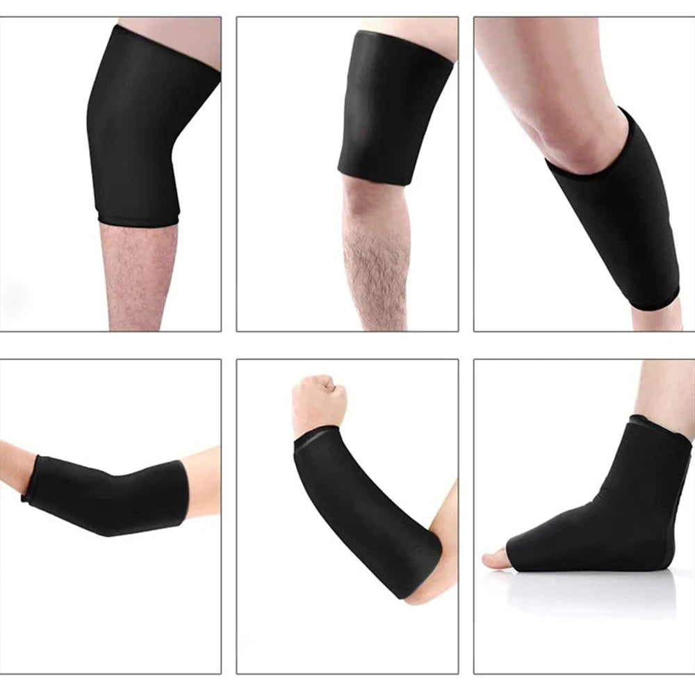 “Flexoora Reusable Gel Ice Pack – Gym Fitness Body Cold & Hot Therapy for Elbow, Hand, Knee & Heel”