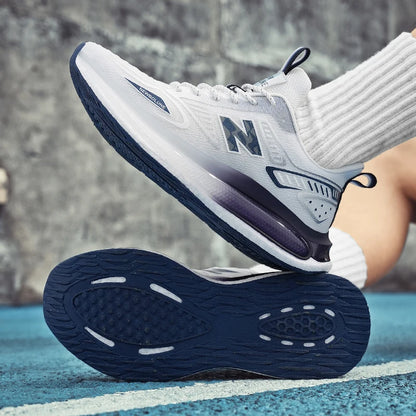 Sports Shoes for Men Mesh Breathable Comfortable Outdoor Sports Trendy Lace-up Sneakers 2025 New Casual Running Shoes for Man