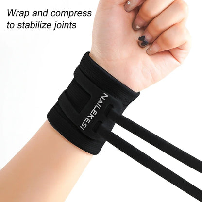 “Flexoora Adjustable Wrist Brace – Gym Fitness Body TFCC Support & Tendonitis Weight‑Lifting Wrap”