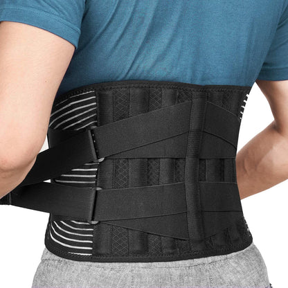 “Flexoora Lumbar Support Back Brace – Gym Fitness Body Breathable Decompression Belt for Sciatica & Scoliosis”