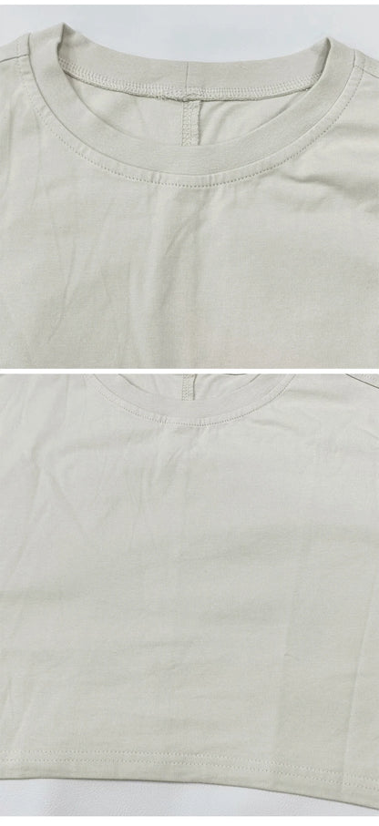 “Flexoora Women’s Loose Long‑Sleeve Crop Training Tee”