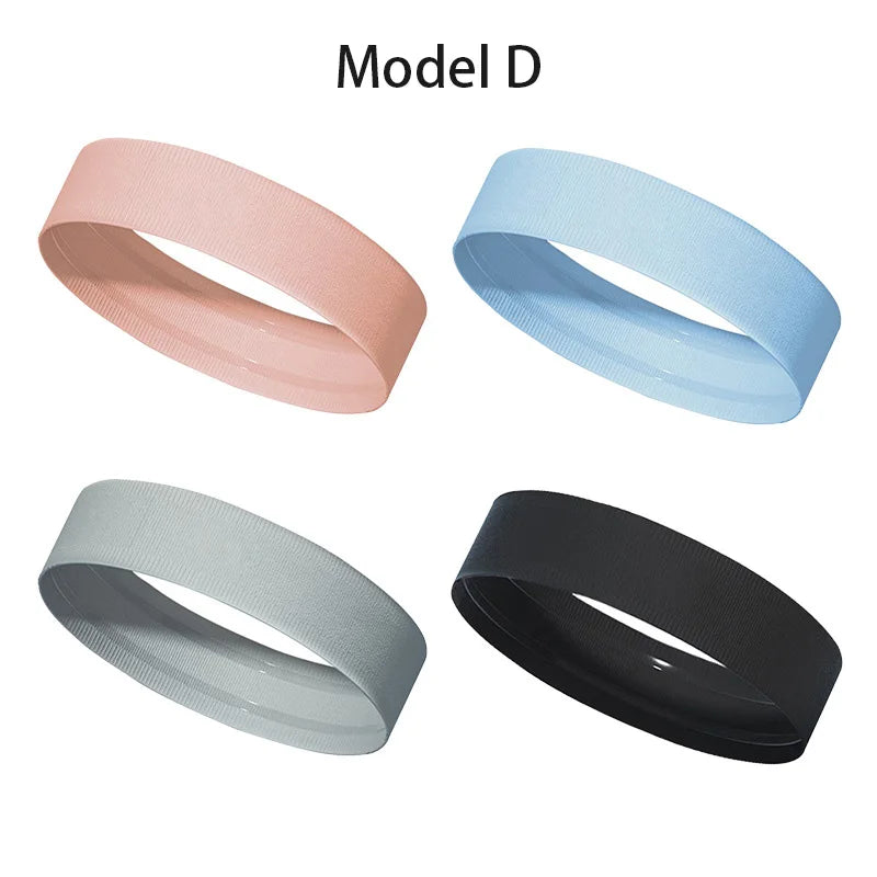 “Flexoora Sweat‑Absorbing Sports Headband – Gym Fitness Body Running & Yoga Band”