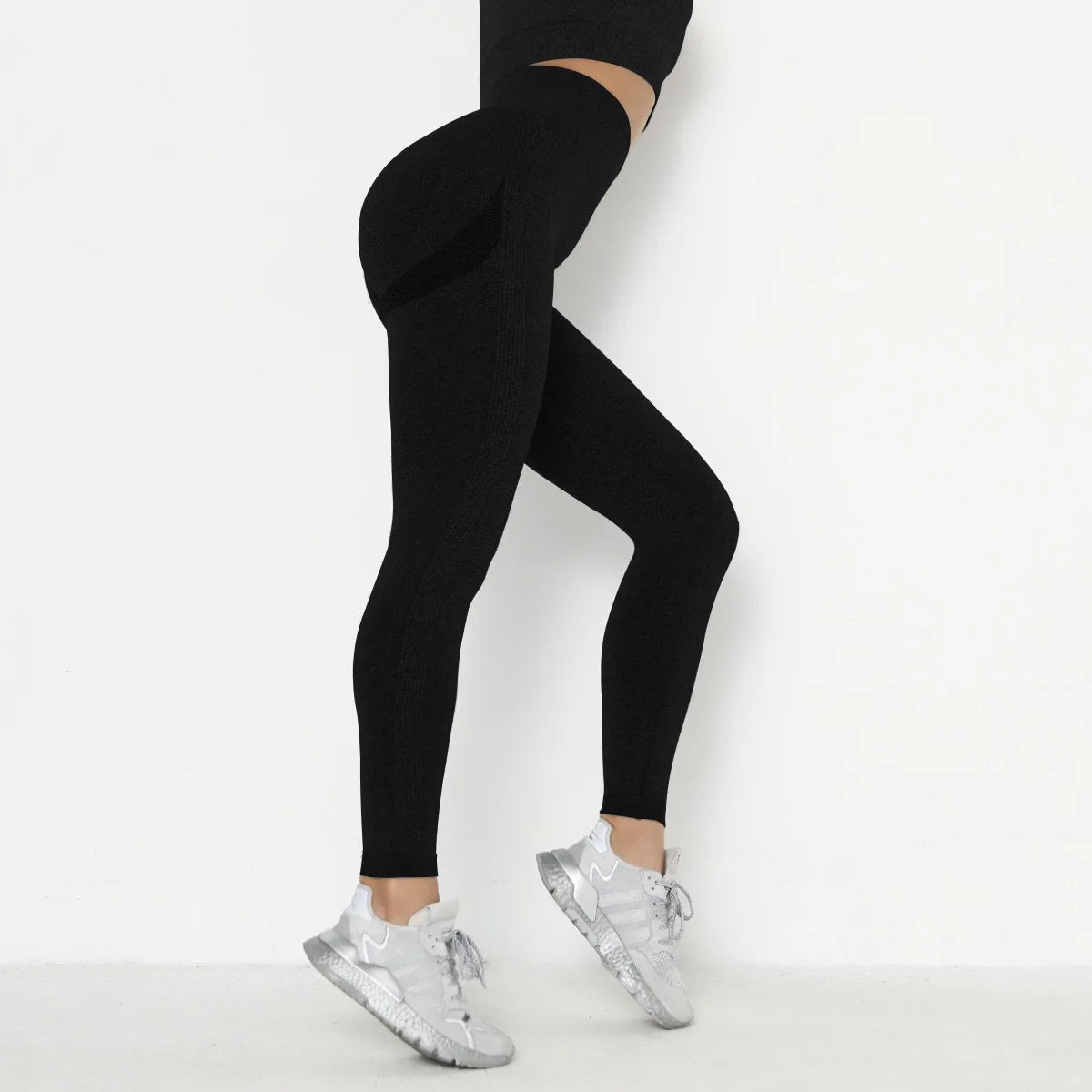 “Flexoora Women’s High‑Waist Quick‑Dry Hip‑Lift Leggings”