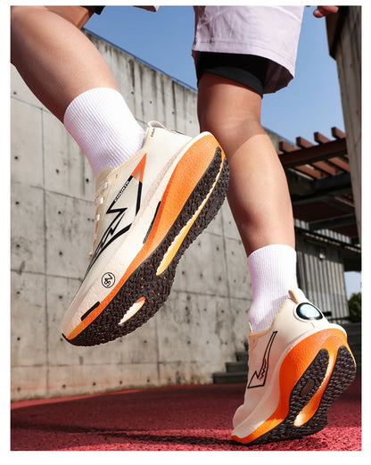 Running Shoes Carbon Board Speciality Marathon Men Sports Breathable Lightweight Women's Comfortable Athletic Nonskid Sneakers