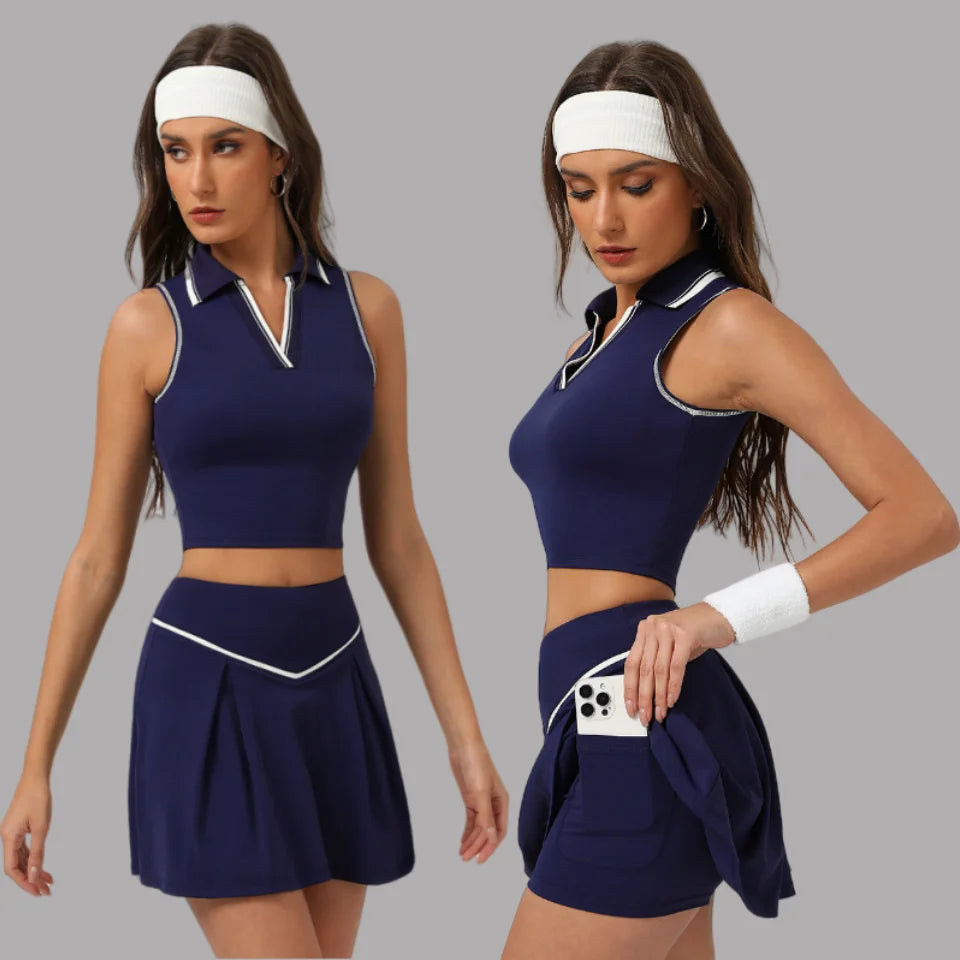 “Flexoora Women’s Active Skort Set – Tennis, Golf & Workout”