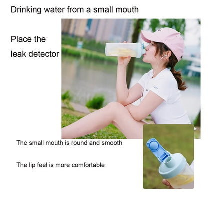 Summer Large-capacity Shaker Cup Outdoor Fitness Milkshake Cup Student Sports Portable Stirring Ball Shock-resistant with Scale