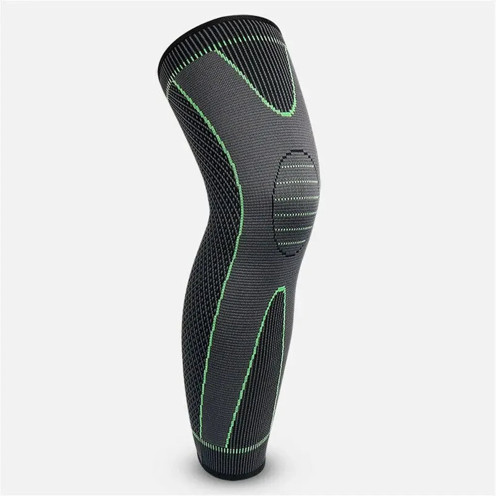 “Flexoora Full‑Leg Knee Sleeve – Gym Fitness Body Adjustable Compression Support for Running & Arthritis”