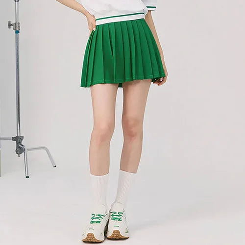 “Flexoora Women’s Quick‑Dry Polo & Pleated Skort Tennis Set”