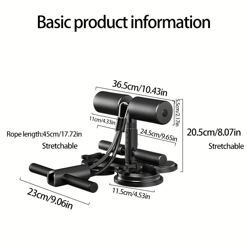 “Flexoora Sit‑Up & Push‑Up Bar – Gym Fitness Body Portable Home Tool for Abs, Arms & Legs”