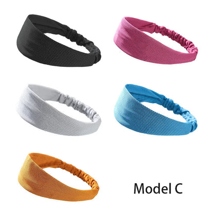 “Flexoora Sweat‑Absorbing Sports Headband – Gym Fitness Body Running & Yoga Band”