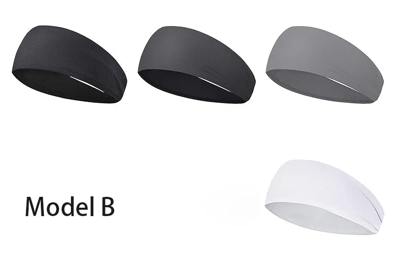 “Flexoora Sweat‑Absorbing Sports Headband – Gym Fitness Body Running & Yoga Band”