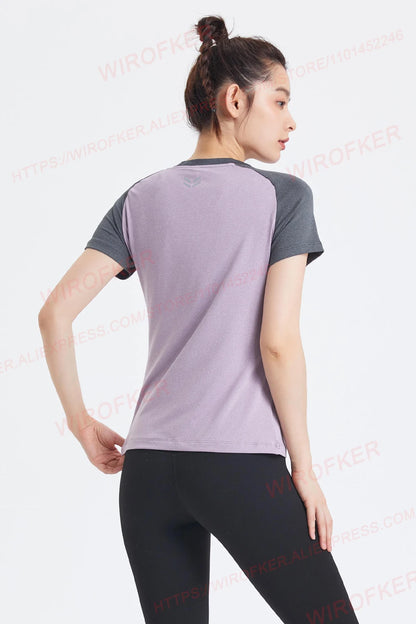 “Flexoora Women’s Quick‑Dry Yoga & Gym Tee”