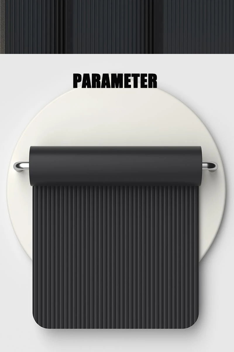 “Flexoora 15 mm Non‑Slip Yoga Mat – Gym Fitness Body Travel & Home Workout Pad”