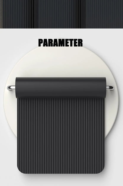 “Flexoora 15 mm Non‑Slip Yoga Mat – Gym Fitness Body Travel & Home Workout Pad”