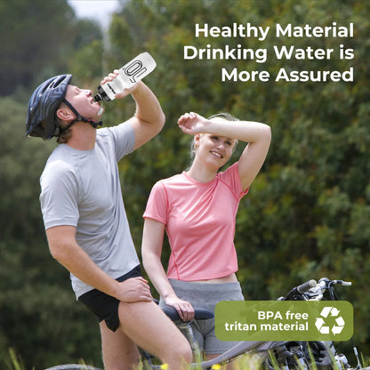 BOLANY 750ML Sports Bottle Ultralight Transparent Plastic Kettle with lid Portable Bottle Squeeze Drinking Cycling Supplie