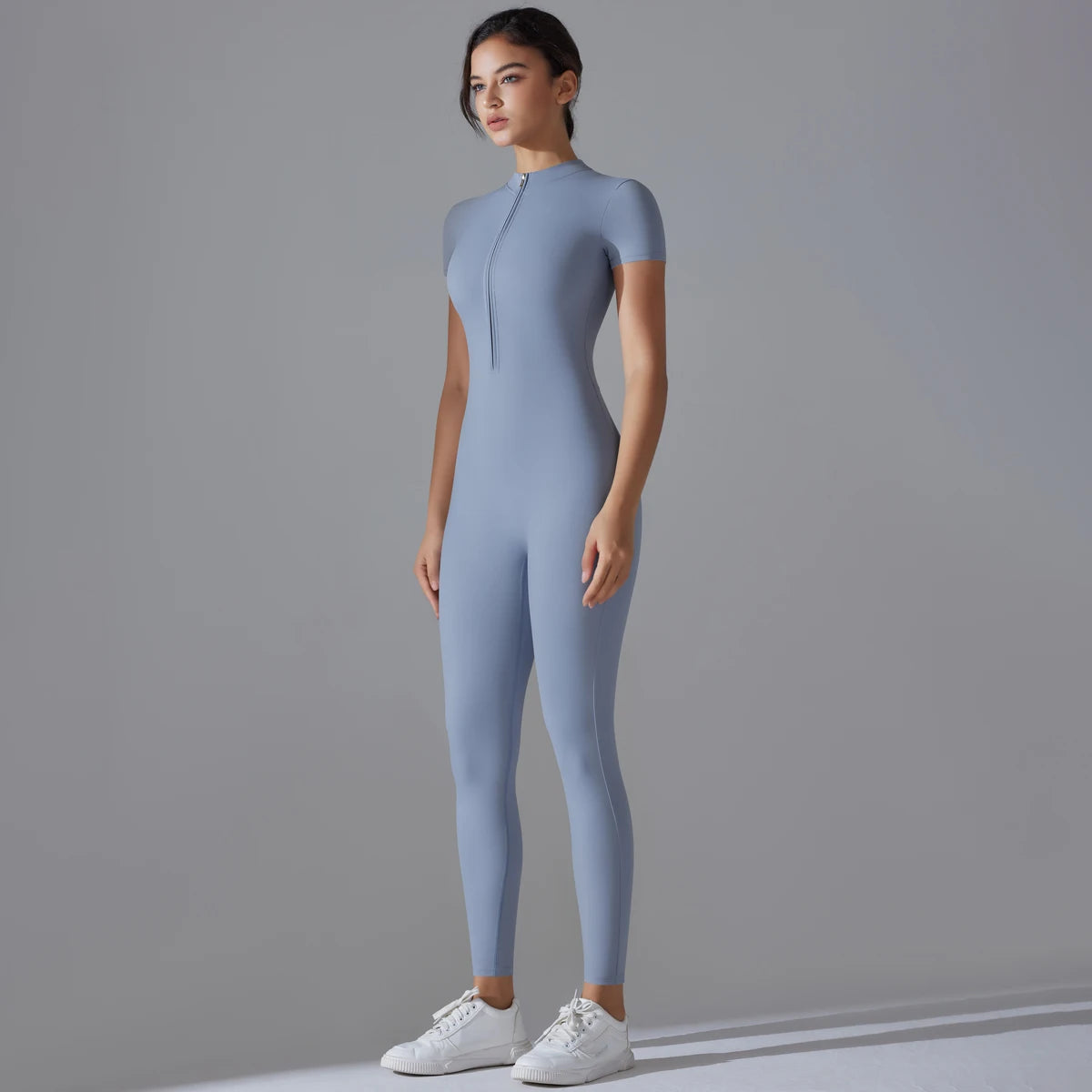 “Flexoora Women’s Quick‑Dry Breathable Fitness Bodysuit”