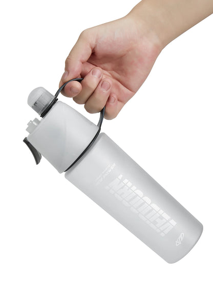 New Sports Water Bottle with Fine Mist Spray Leak-Proof Design Ideal for Cycling Running Gym BPA Free Portable Sports Kettle