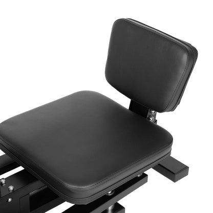 “Flexoora 180° Leg Stretcher Machine – Gym Fitness Body Heavy‑Duty Split Trainer w/ Backrest & Silent Rollers”