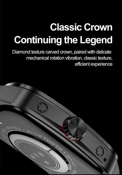 2025 New 1.95 Inch Ultra HD Smart Watch Men For OPPO GPS Tracking Bluetooth Call NFC Heart Rate Sports Fitness Women Smart Watch