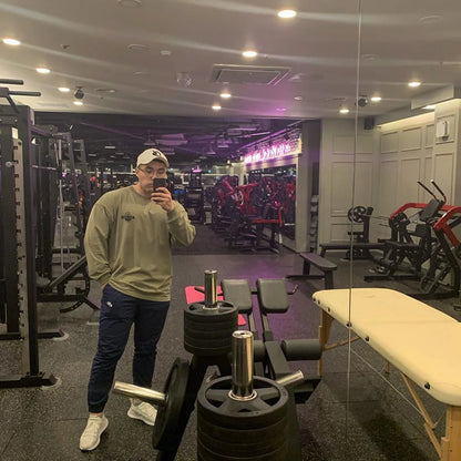 “Flexoora Men’s Bodybuilding Long‑Sleeve Tee – Gym & Street Style”