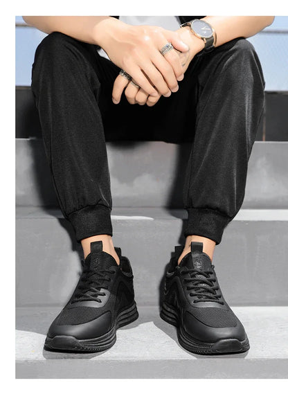 Sports Shoes Man's Lightweight Soft Sole Casual Comfortable Shoes Thin Flat Bottom Resistant To Dirt Trendy Streamline Anti-slip