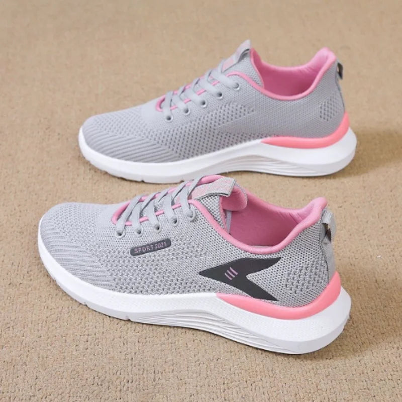 Women's Sports Shoes New Spring and Autumn Multifunctional Soft  Lightweight Running Shoes, Suitable for Women's Daily Clothing