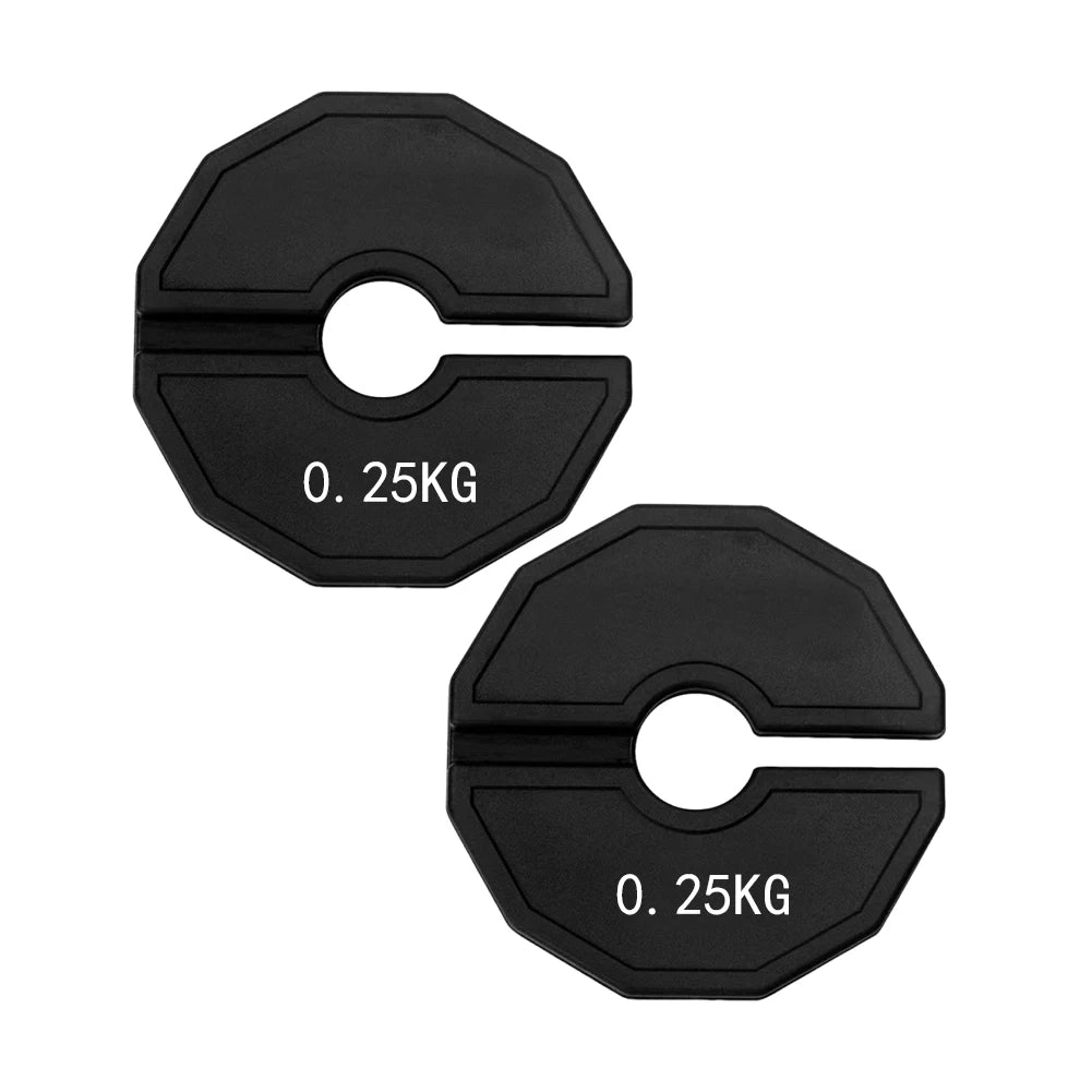 “Flexoora Micro‑Plates Set – Gym Fitness Body Add‑On 35mm Rubber Weight Plates”