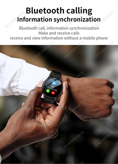 For Android IOS Smartwatch GPS Fitness Tracker Watch 6 Bluetooth Call Watches For Man Heart Rate Monitor Watch Men Women 2025New