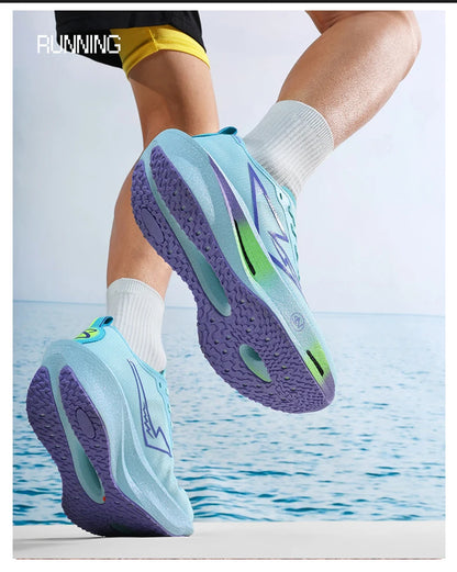 Running Shoes Carbon Board Speciality Marathon Men Sports Breathable Lightweight Women's Comfortable Athletic Nonskid Sneakers