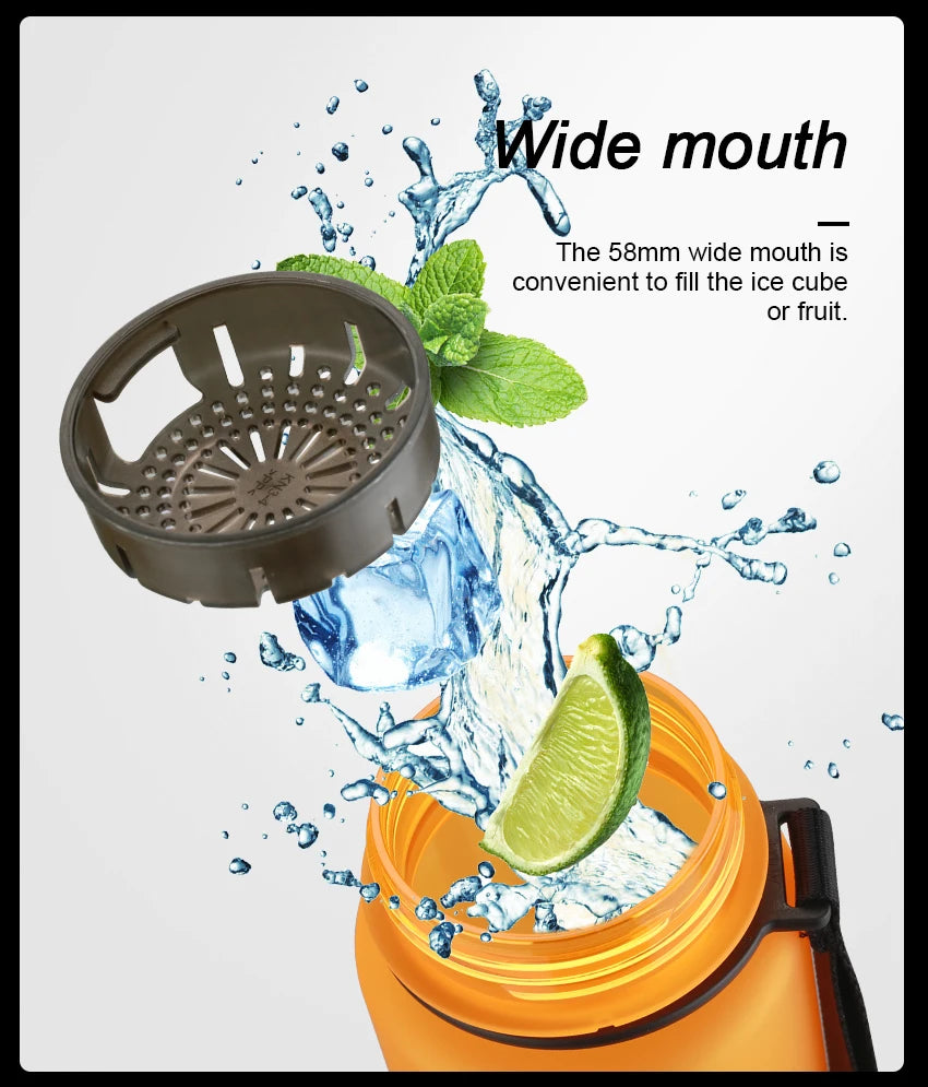 Brand BPA Free Leak Proof Sports Travel Water Bottle High Quality Tour Hiking Portable My Favorite Protein Shaker Drink Bottles