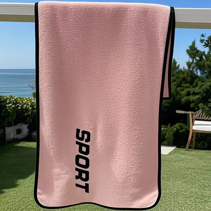 30 * 110cm Sports Towel ultra-fine fiber Gym Workout Sweat absorption towel Yoga Quick drying exercise Beach quick dry Towel
